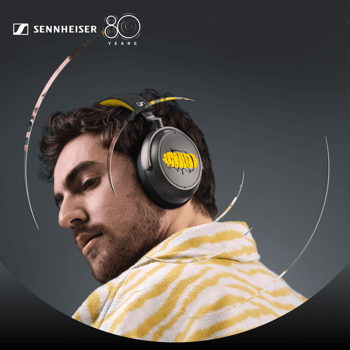 Men wearing new MOMENTUM 4 Wireless Anniversary Edition